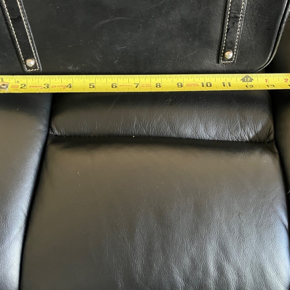 Dooney & Bourke ostrich tote shoulder Chelsea bag - Picture 15 of 16